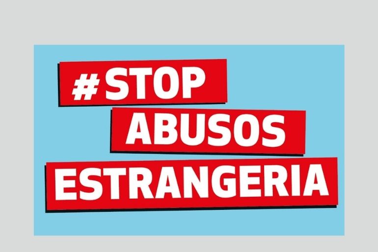 Crida a l'acció Concentració a Girona #StopAbusosEstrangeria