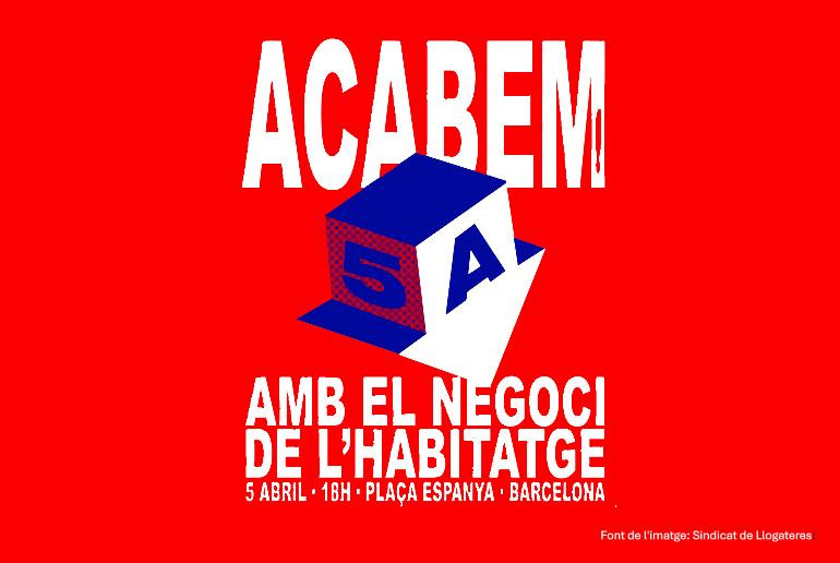 Acabem amb el negoci de l'habitatge
