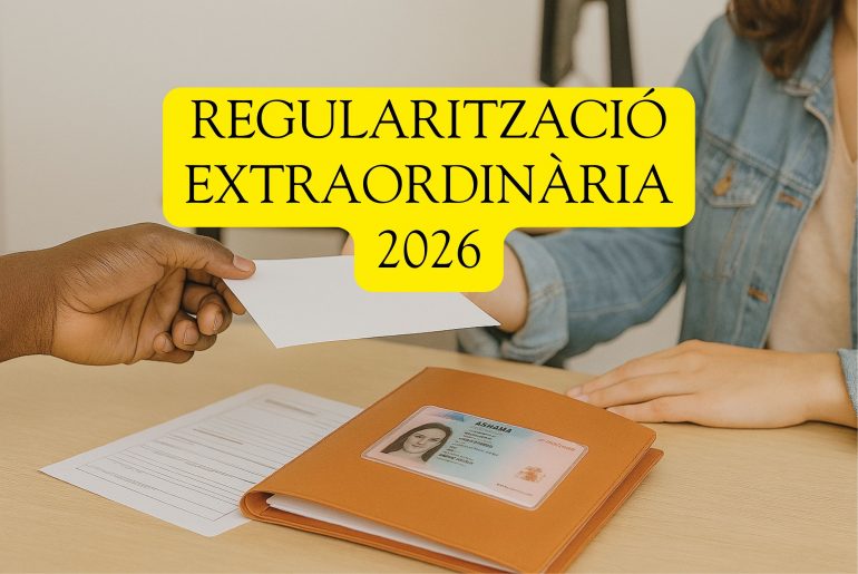 Imatge del nou portal informatiu per la regularització extraordinària a Espanya 2026
