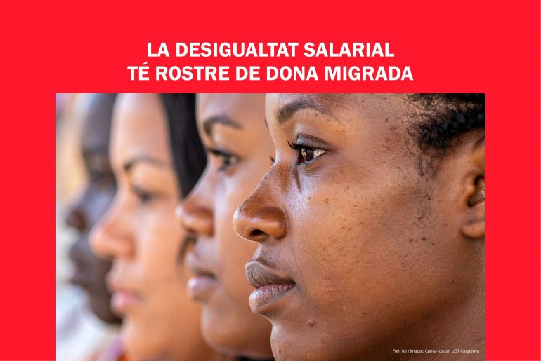 Parlem de la bretxa salaria i de la dona migrada